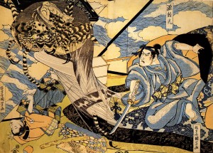 Kuniyoshi_Utagawa,_Minamoto_Yorimitsu_also_known_as_Raiko