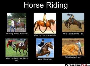 horse riding